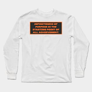 Achievment Long Sleeve T-Shirt